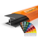 Barre de vitrage horizontale en aluminium Alukap-XR 2,1 m