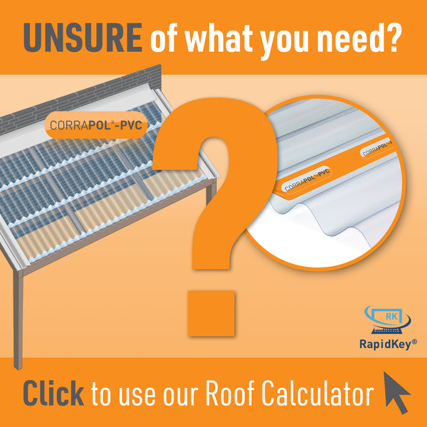 Corrapol PVC Corrugated Sheets RapidKey Roof Calculator Image