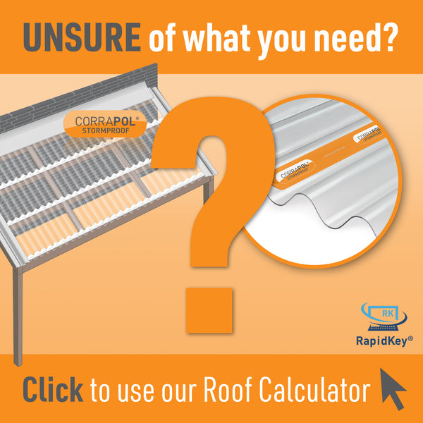 Corrapol Stormproof Corrugated Sheet RapidKey Roof Calculator Image