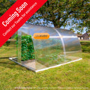 Grokurv clear greenhouse grow tunnel double insitu