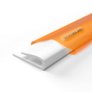 Hygicald-hygienic wall cladding j end trim white front view