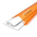 Hygiclad hygienic wall cladding inline joint white front view