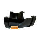 Quadraflo deep 135 angle black front view