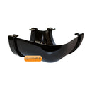 Quadraflo deep 90 angle black front view