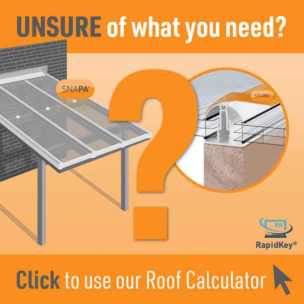 Snapa and Axiome Polycarbonate RapidKey Roof Calculator Image