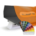 Alukap-xr top wall flashing front view RAL colour