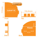 alukap ss wall eaves beam endcap technical profile Image - 01