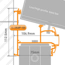 alukap ss wall & eaves beam technical profile Image - 02