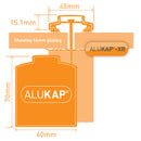 alukap xr 45mm aluminium glazing bar technical profile Image 