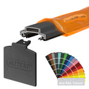 alukap xr 45mm bar Any Ral Colour without rafter gasket Colour front view