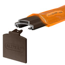 alukap xr 45mm bar Brown without rafter gasket front view