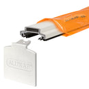 alukap xr 45mm bar White without rafter gasket front view