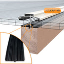 alukap xr 45mm slot fit rafter gasket Insitu