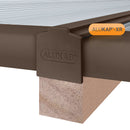 alukap xr glazing bar endcap Insitu