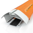 alukap xr ridge bar White front view