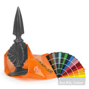 alukap xr ridge finial RAL Colour front view