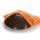 alukap xr ridge radius end cap Brown front view