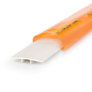 alukap xr ridge snap channel cover White front view