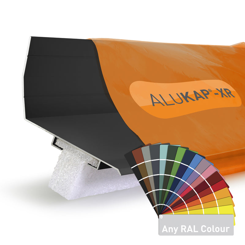 Alukap-SS Top Wall Flashing Front View RAL Colour
