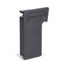 Alupave Aluminium Decking Gutter End Cap Grey LH Front View