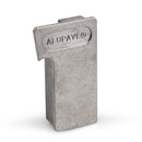 Alupave Aluminium Decking Gutter End Cap Mill RH Front View