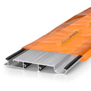 alupave aluminium decking roofing board Mill front view