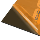 axgard bronze 4mm uv protected glazing sheet front view
