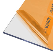 axgard clear 6mm uv protected glazing sheet front view