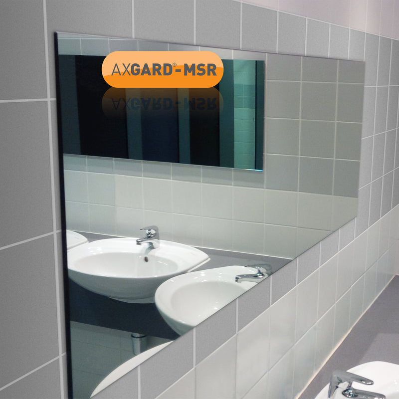 Axgard MSR 3mm shatterproof plastic mirror insitu image