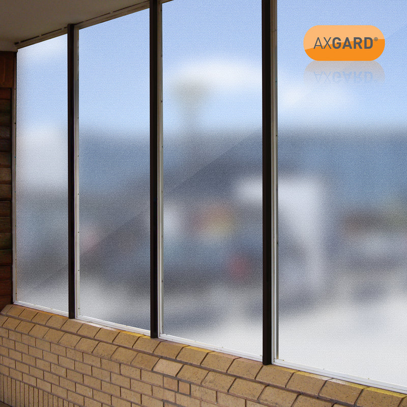 axgard patterned 3mm uv protected glazing sheet Insitu