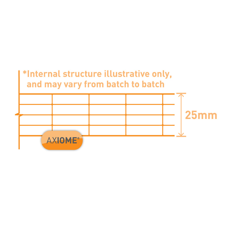 axiome bronze 25mm multiwall polycarbonate roofing sheet technical profile Image