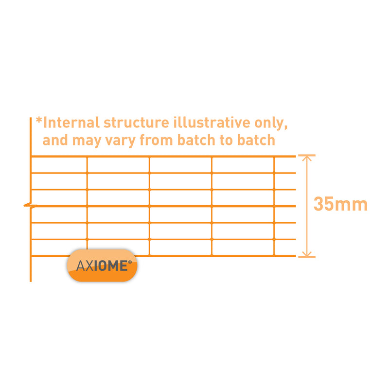 axiome bronze 35mm multiwall polycarbonate roofing sheet technical profile Image