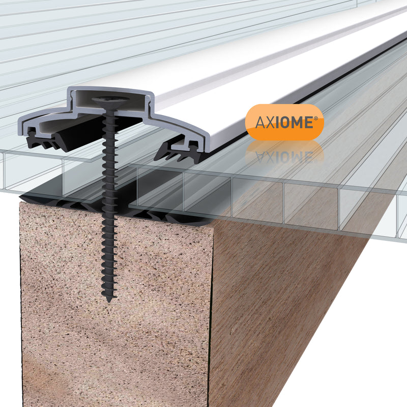 axiome clear 10mm multiwall polycarbonate roofing sheet Insitu