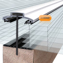 axiome clear 35mm multiwall polycarbonate roofing sheet Insitu