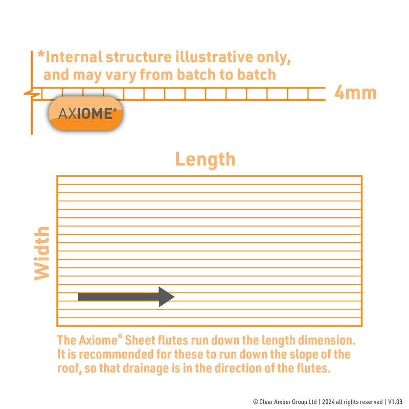 axiome clear 4mm polycarbonate sheet technical image [language-en]