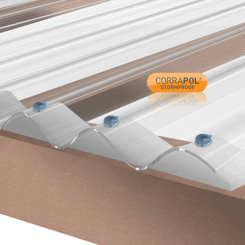 corrapol low profile corrugated sheet Insitu