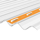 corrapol low profile corrugated sheet front view