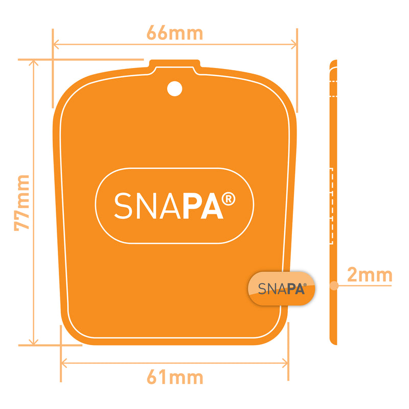 snapa snap fix glazing bar end cap technical profile Image